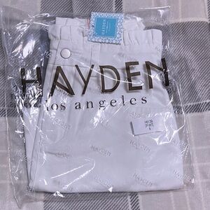 Hayden Los Angeles Chic White Mini Skirt